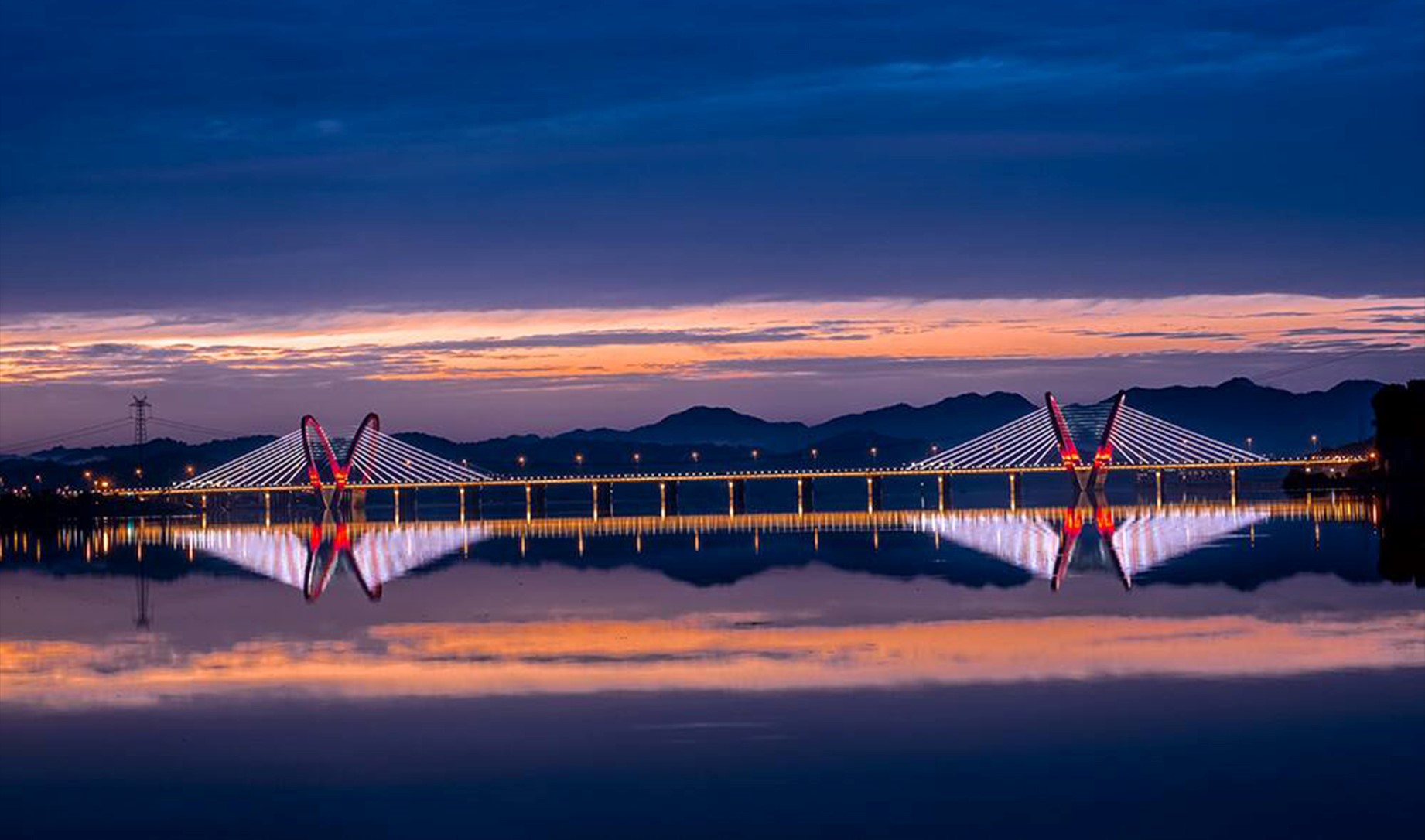 明都創芯丨安徽霍山雙灣大橋